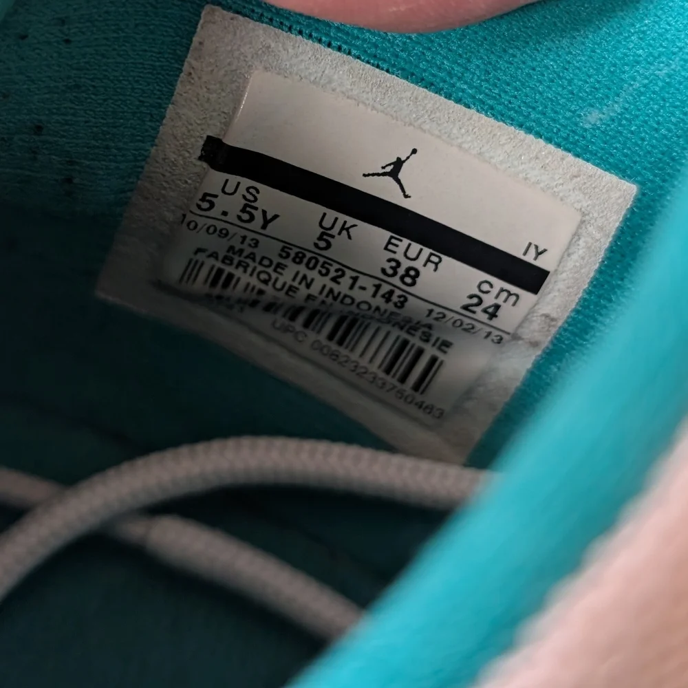 Kids Teal and White Athletic Shoes - Comfortable Everyday Sneakers
